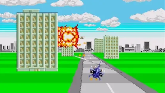 Super Thunder Blade gameplay screenshot 1