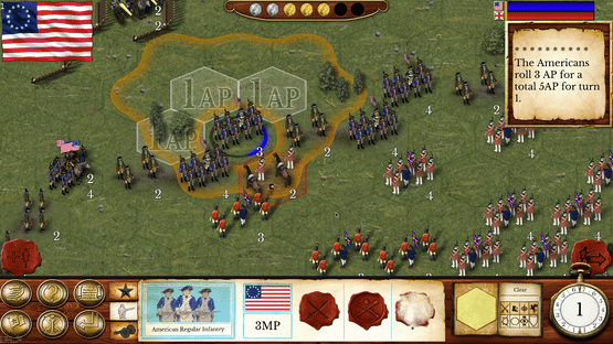 Hold the Line: The American Revolution Screenshot