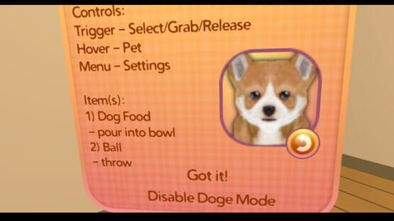 Puppy Doge VR screenshot 1