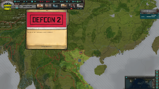 East vs. West: A Hearts of Iron Game Screenshot