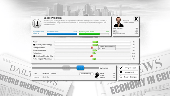 Democracy 3 Screenshot