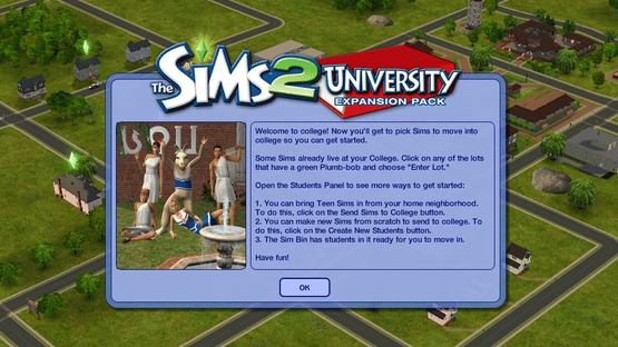 The Sims 2: University Screenshot