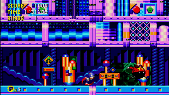 Sonic CD Screenshot