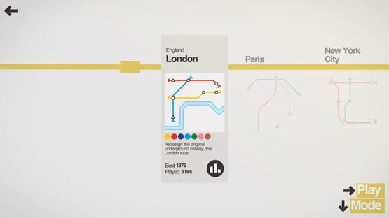 Képernyőkép erről: Mini Metro