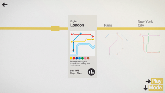 Mini Metro Screenshot