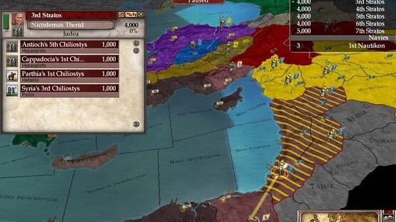 Képernyőkép erről: Europa Universalis: Rome - Gold Edition