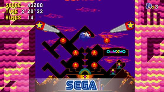 Sonic CD Screenshot