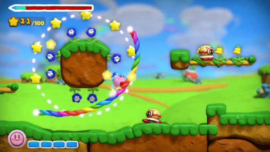 Kirby and the Rainbow Curse Screenshot