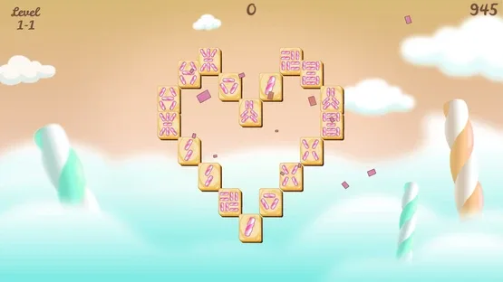 Sweet Candy Mahjong screenshot 1