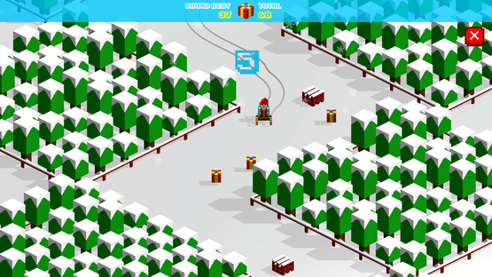 Christmas Race Screenshot