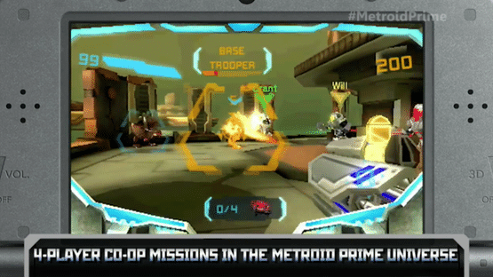 Metroid Prime: Federation Force Screenshot