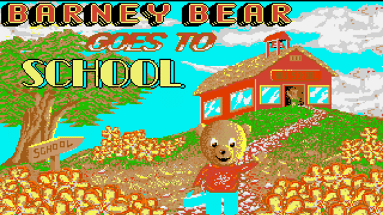 Barney Bear Goes to School Screenshot