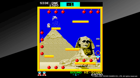 Arcade Archives: Bomb Jack Screenshot