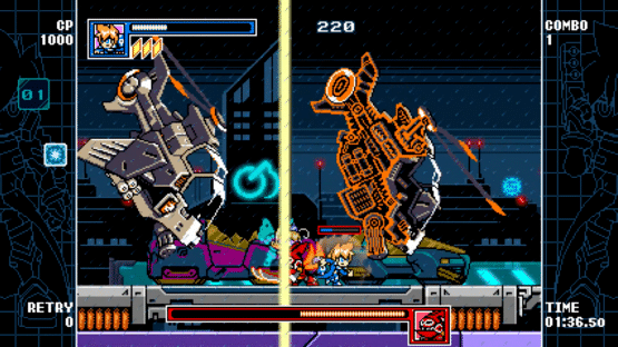 Mighty Gunvolt Burst Screenshot