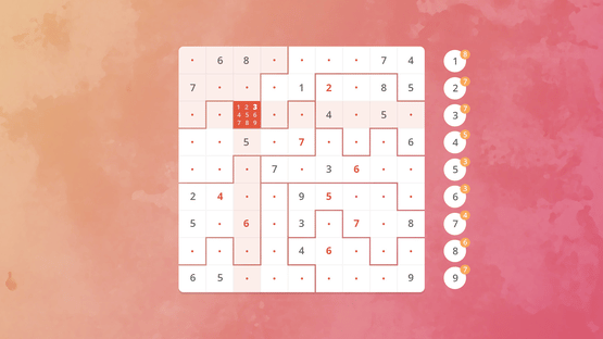 Sudoku Jigsaw Screenshot