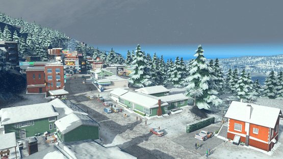 Cities: Skylines - Snowfall Screenshot