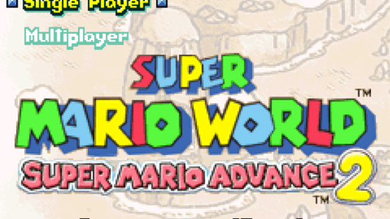 Super Mario World: Super Mario Advance 2 Screenshot