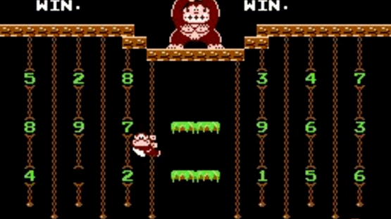 Donkey Kong Jr. Math Screenshot