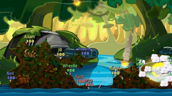 Worms: Battle Islands Screenshot