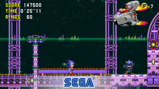 Sonic CD Screenshot