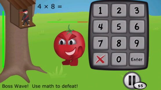 Math Ninja HD screenshot