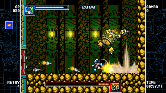 Mighty Gunvolt Burst Screenshot