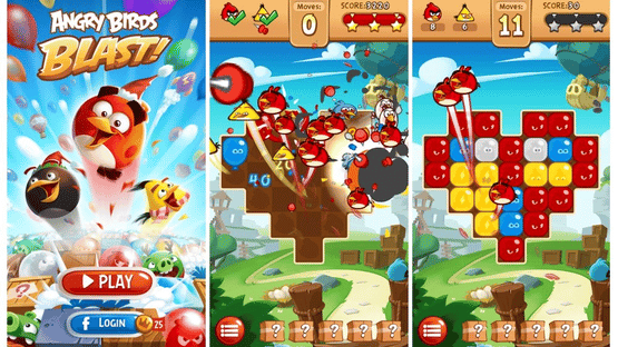 Angry Birds Blast! Screenshot