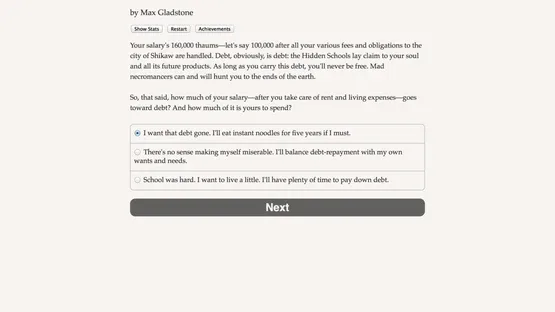 Choice of the Deathless screenshot 3