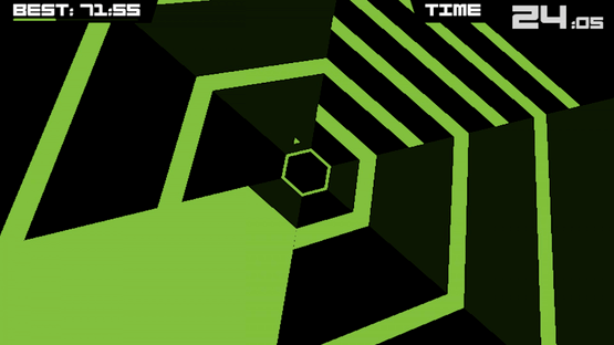 Super Hexagon Screenshot