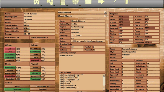 World Boxing Manager Screenshot