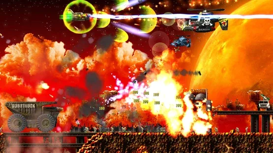 Jets'n'Guns Gold gameplay screenshot 2