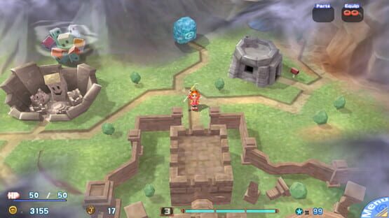Képernyőkép erről: Gurumin: A Monstrous Adventure