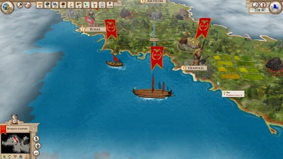 Képernyőkép erről: Aggressors: Ancient Rome