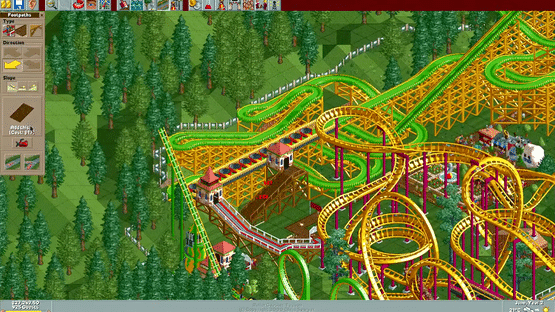 RollerCoaster Tycoon Screenshot