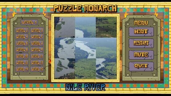 Puzzle Monarch: Nile River cover