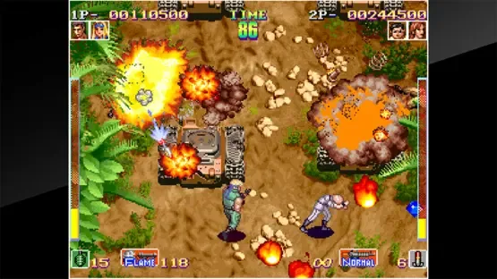 ACA Neo Geo: Shock Troopers gameplay screenshot 4