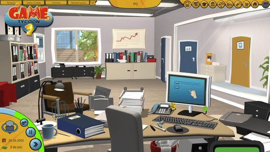 Game Tycoon 2 Screenshot