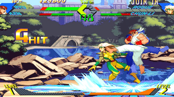 X-Men vs. Street Fighter Screenshot