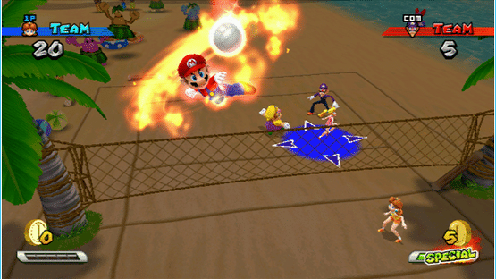 Mario Sports Mix Screenshot