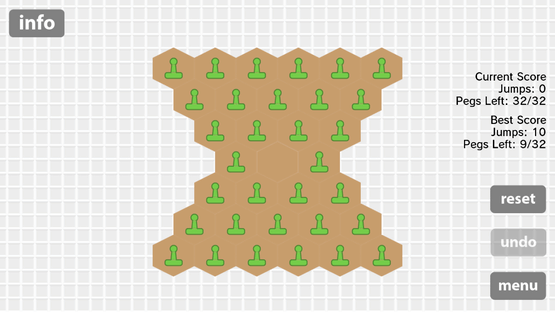 Peg Solitaire Screenshot