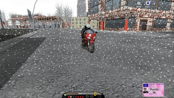 Safety Driving Simulator: Motorbike Screenshot