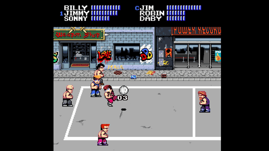 Double Dragon Dodgeball Screenshot