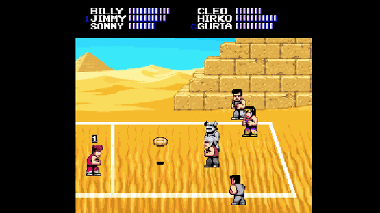 Double Dragon Dodgeball Screenshot