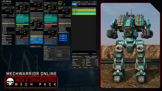 MechWarrior Online: Wolf Dragoons Mech Pack Screenshot