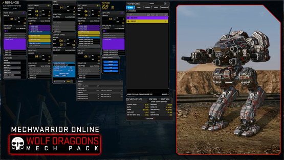 MechWarrior Online: Wolf Dragoons Mech Pack Screenshot