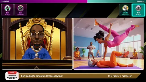 Courtroom Chaos: Starring Snoop Dogg screenshot 1