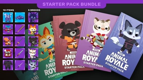 Super Animal Royale: Starter Pack Bundle - Seasons 0-4 screenshot 1