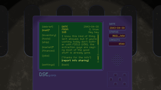 Deep Space Exploitation Screenshot