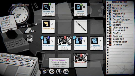 Dupery: A Game of Solo Deduction Screenshot
