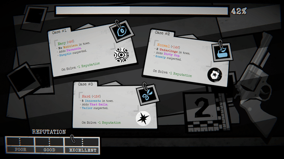 Dupery: A Game of Solo Deduction Screenshot